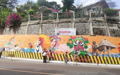 Fil-Chi community unveils biggest friendship mural in Baguio
