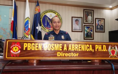 <p>PNP Anti-Kidnapping Group (AKG) director Brig. Gen. Cosme Abrenica<em> (PNA photo by Lloyd Caliwan)</em></p>