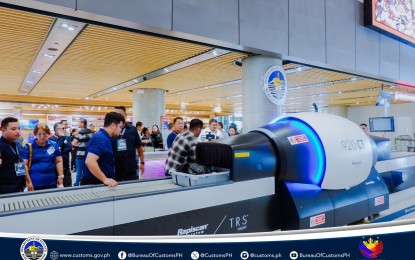 <p><strong>NO ILLEGAL ITEMS.</strong> The newly-installed 920CT (computed tomography) scanner installed at the Mactan-Cebu International Airport in this May 17, 2024 photo. The Bureau of Customs on Friday (May 24) said Tek84 Intercept body scanners and Rapiscan 920CT scanners have been installed at Ninoy Aquino International Airport Terminals 1 and 3 and at Mactan-Cebu International Airport (MCIA). <em>(Photo courtesy of MCIA)</em></p>