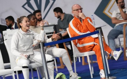 Olympic fencer Esteban moves past heartbreak, builds up Paris training