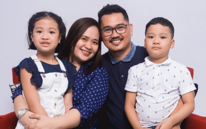 <p><strong>LIVING THE DREAM</strong>. Ma. Niñez Balmadrid, 40, takes her time off as a healthcare virtual assistant to spend quality time with her family in this undated photo. The licensed nurse made more than three times her previous salary as a clinical instructor and four times more as a nurse in a private hospital when she gave up her on-site work in favor of a virtual job. <em>(Photo courtesy of Ma. Niñez Balmadrid)</em></p>