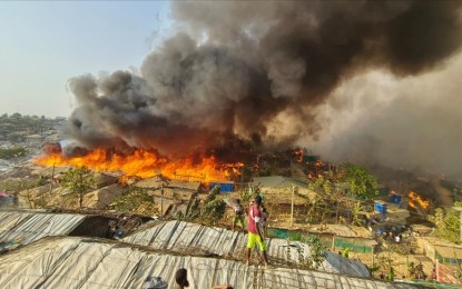 Fire leaves 1.2K Rohingya homeless in Bangladesh camps