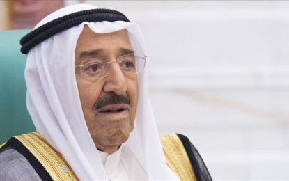 <p>Kuwait's Emir Sheikh Mishal Al-Ahmad Al-Jaber<em> (File photo)</em></p>