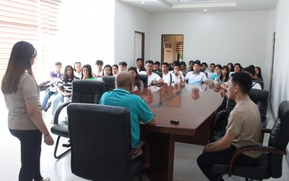 <p><strong>ORIENTATION.</strong> Some 38 Occidental Mindoro college students participating in the Department of Labor and Employment’s (DOLE) Special Program Employment for Students (SPES) undergo orientation on Monday (June 3, 2024). They will be working at various provincial government offices under a 22-day contract. <em>(Photo courtesy of PIO Occidental Mindoro)</em></p>