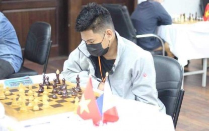 <p><strong>CHAMP. </strong>International Master Michael Concio Jr. adds another feather to his cap after winning a rapid chess event in San Carlos City, Negros Occidental on Sunday (June 2, 2024). The tournament was held as part of the commemoration of the 64th San Carlos Charter Day. <em>(Contributed photo) </em></p>