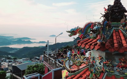 <p><strong>BEAUTIFUL TAIWAN.</strong> A view of the Taiwanese coastal landscape from the Jiufen area in New Taipei City. Taiwan has extended its visa-free entry program for Philippine passport holders until July 31, 2025.<em> (PNA photo by Joyce Rocamora)</em></p>