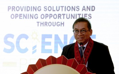 <p>DOST Secretary Renato Solidum Jr. <em>(File photo)</em></p>