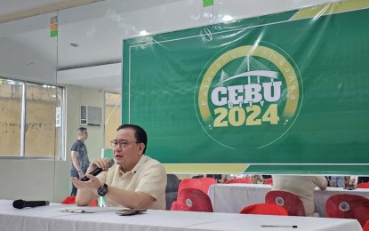 <p>Cebu City Acting Mayor Raymond Alvin Garcia. <em>(Photo courtesy of Palarong Pambansa 2024 Organizing Committee)</em> </p>