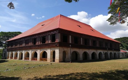<p><strong>CULTURAL HERITAGE.</strong> The convent of the San Isidro Labrador parish in Lazi, Siquijor (in photo) has been around for centuries and is one of the tourist attractions of the island. The Diocese of Dumaguete endeavors to continue its conservation efforts of heritage structures such as this convent as it connects people to their past. (<em>PNA photo by Mary Judaline Flores Partlow)</em></p>