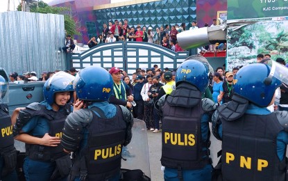 PNP-11: Cops in Quiboloy op brought basic equipment, not heavily armed
