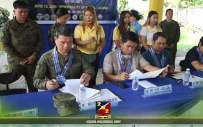 Another Laguna town officially declared insurgency-free