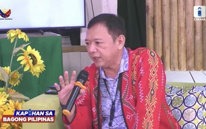 <p><strong>FULL SUPPORT.</strong> Regional Executive Director Arlan Mangelen of the Department of Agriculture in the Caraga Region bares that PHP1.38 billion worth of farm inputs have already been distributed to 177,890 farmers in the Caraga Region from the start of the administration of President Ferdinand Marcos Jr. until May this year. During the Kapihan sa Bagong Pilipinas in Butuan City on Tuesday (June 18, 2024), Mangelen says DA-13 has aided some 177,890 during the period. <em>(Screenshot from DA-13 Facebook Page)</em></p>