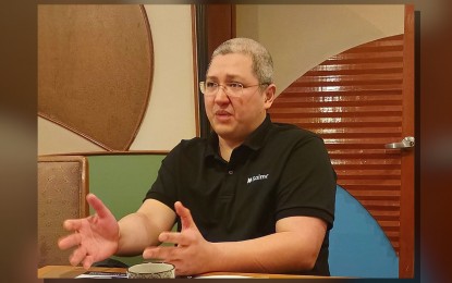 <p><strong>HIGHER LOAN PORTFOLIO</strong>. Salmon's co-founder and Rural Bank of Sta. Rosa's chairman Raffy Montemayor in a briefing on Wednesday (June 19, 2024) says they are aiming to increase their loan portfolio to USD2 billion in the next five years. The Salmon Group acquired a 59.7-percent controlling stake in the Rural Bank of Sta. Rosa in January this year. <em>(Photo by Anna Leah Gonzales)</em></p>