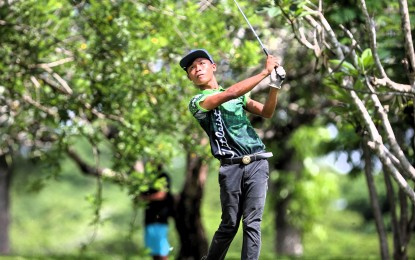 <p><strong>TITLE FAVORITE. </strong>John Rey Oro is hoping for another victory in the ICTSI Junior PGT Bacolod Visayas Series at Bacolod Golf and Country Club in Binitin, Murcia starting Monday (June 24, 2024). The Iloilo leg winner will compete in the boys' 16-18 category. <em>(Contributed photo)</em></p>