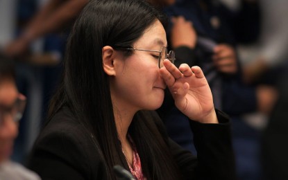 <p>Suspended Bamban, Tarlac Mayor Alice Guo <em>(PNA photo by Avito Dalan)</em></p>