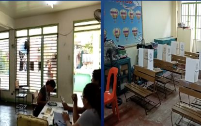 <p><strong>PLEBISCITE. </strong> Residents of Barangay Talon Uno cast their votes during Saturday's (June 29, 2024) plebiscite, ratifying an ordinance that sets boundaries. More than 41,00 voted yes while 19,000 said no to the ordinance.<em> (Screengrab from Comelec Facebook)</em></p>
