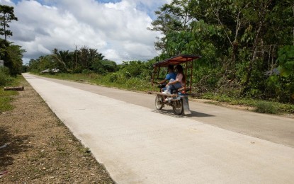 <p><strong>FARM-TO-MARKET ROAD</strong>. A farm-to-market road constructed by the Department of Public Works and Highway-Caraga in Tagbina, Surigao del Sur. President Ferdinand R. Marcos Jr. on Friday (July 5, 2024) said the government plans to build over 400 infrastructure projects, including farm-to-market roads, worth PHP27 billion in Northern Mindanao to boost the region’s agricultural productivity. <em>(Photo from DPWH FB page)</em></p>