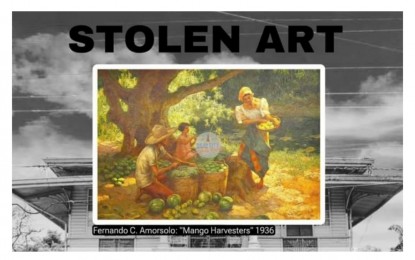 Negros artists seek help in finding stolen Amorsolo painting