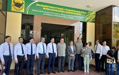 DA eyes partnership with Vietnam fertilizer company