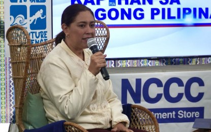 <p><strong>TOURIST ARRIVALS.</strong> Department of Tourism in Davao Region (DOT-11) Director Tanya Rabat-Tan discusses the agency's latest accomplishments during the Kapihan sa Bagong Pilipinas on Tuesday (July 9, 2024) in Davao City. She also bares that for the first quarter of this year, DOT-11 recorded 749,647 tourist arrivals in the region. <em>(PNA photo by Che Palicte)</em></p>
<p> </p>