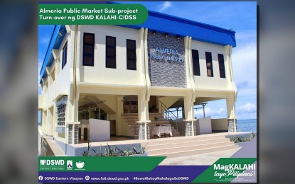 <p><strong>NEW MARKET</strong>. A newly completed public market in Almeria town, Biliran province, one of the projects funded under the Kapit-Bisig Laban sa Kahirapan-Comprehensive and Integrated Delivery of Social Services (KALAHI-CIDSS). The Department of Social Welfare and Development (DSWD) has completed at least 1,504 KALAHI-CIDSS subprojects in Eastern Visayas in the first semester of 2024.<em> (Photo courtesy of DSWD Region 8)</em></p>