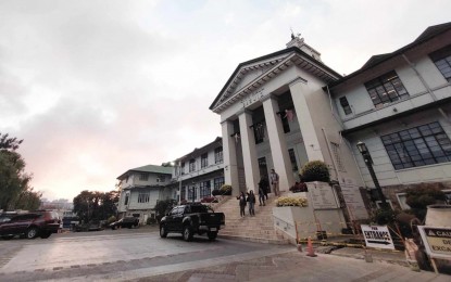 <p>The façade of the Baguio City Hall. <em>(PNA file photo by Redjie Melvic Cawis/ PIA-CAR)</em></p>
<p><em> </em></p>