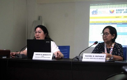 <p><strong>BE GUIDED</strong>. The Department of Trade and Industry (DTI) in Region 6 (Western Visayas) encourages consumers, especially parents buying their children's study essentials, to refer to the “Gabay sa Pamimili ng School Supplies” to become aware of the suggested retail prices. In a press conference on Monday (July 15, 2024), DTI-6 Regional Director Rachel N. Nufable said prices of school supplies are currently stable. <em>(Photo courtesy of Grace Divine D. Salumag/WVSU OJT)</em></p>