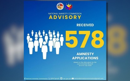 NAC: Nearly 600 apply for amnesty via local boards