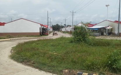 <p><strong>RETENTION WALL</strong>. The National Housing Authority (NHA) relocation site in Barangay Lugta, Laua-an a day after it was hit by a flashflood on July 7, 2024. Antique Governor Rhodora Cadiao has already approved a PHP4-million funding for the construction of a retention wall to prevent flooding in the area. <em>(Photo courtesy of Antique Provincial Housing Affairs and Resettlement Office)</em></p>