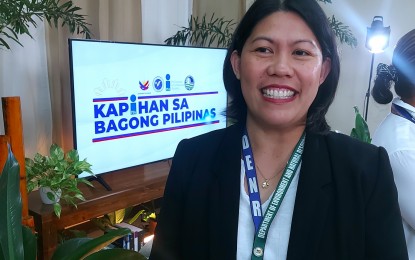 <p><strong>MINERAL RESOURCES.</strong> Mines and Geosciences Bureau-Davao Region Officer-in-Charge Beverly Mae Brevante graces the Kapihan sa Bagong Pilipinas forum in Davao City on Tuesday (July 16, 2024). She said the region’s mineral resources in 2023 are valued at PHP11.7 billion. <em>(PNA photo by Robinson Niñal Jr.)</em></p>