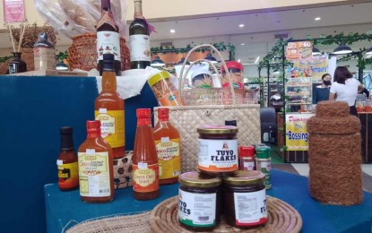 <p><strong>FOOD EXHIBIT.</strong> Negros Oriental producers and manufacturers of packaged food are currently participating in a trade fair in Robinsons Place in Dumaguete City which began last week. Some of the 21 exhibitors are already expanding their market outside of the province. <em>(Photo courtesy of Jess Fonollera)</em></p>