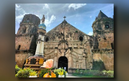 <p><strong>HERITAGE.</strong> The Santo Tomas de Villanueva Parish Church in Miagao, Iloilo listed in the UNESCO World Heritage Site. Iloilo Provincial Culture, Arts, History and Tourism Office (PCAHTO) head Gilbert Marin in an interview on Thursday (July 18, 2024) said they are focused on promoting agri-farms, culture and heritage, and eco-tourism sites as tourist destinations in the province. <em>(PNA file photo by PGLena)</em></p>