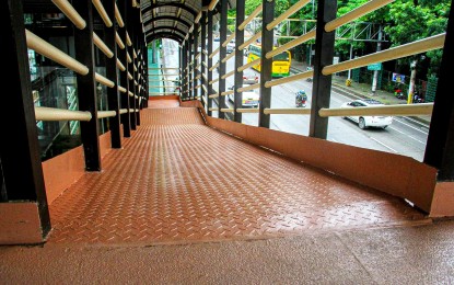 <p><strong>ACCESSIBILITY RAMP</strong>. An accessibility ramp installed at the Philam Station of the EDSA Busway was unveiled on Monday (July 15, 2024). The Metropolitan Manila Development Authority (MMDA) on Wednesday (July 18) said the steep incline of the ramp was due to the height restriction in the area and an MMDA personnel will be placed at the ramp to assist PWDs. <em>(PNA photo by Robert Oswald P. Alfiler)</em></p>