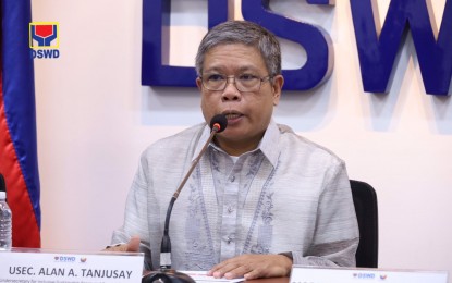 <p><strong>REINTEGRATION</strong>. Department of Social Welfare and Development Undersecretary for Inclusive-Sustainable Peace and Special Concerns Alan Tanjusay answers questions during a media forum at the Central Office’s New Press Center in Quezon City on Thursday (July 18, 2024). The DSWD continues to intensify its efforts to provide more opportunities to sustain the reintegration of former rebels into society. <em>(Photo courtesy of DSWD)</em></p>