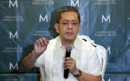 <p>Comelec chairperson George Erwin Garcia <em>(PNA file photo by Yancy Lim)</em></p>