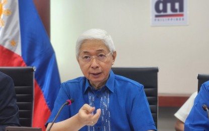 <p>Department of Trade and Industry Secretary Alfredo Pascual. <em>(PNA photo by Kris M. Crismundo)</em></p>