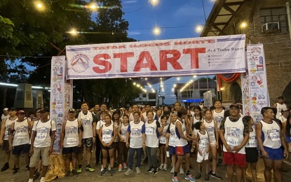 <p><strong>PROMOTING INCLUSIVITY. </strong>Runners join a fun run along the Gilbert Bridge in Laoag City on Saturday (July 20, 2024). The event aims to foster inclusivity, promote physical fitness, and encourage community engagement, particularly among persons with disabilities (PWDs) and their families. <em>(PNA photo by Leilanie Adriano)</em></p>