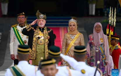 <p><strong>HAIL TO THE KING</strong>. Malaysia has installed Sultan Ibrahim from Johor as its 17th king, in a grand ceremony at the National Palace in Kuala Lumpur on Saturday (July 20, 2024). In his royal address, the new king pledged to reign with honesty, sincerity, fairness and compassion. <em>(Xinhua)</em></p>