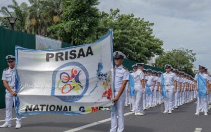 <p>2024 Private Schools Athletic Association Games opening, Legazpi City, Albay <em>(Photo courtesy of The Aquinian Herald)</em></p>