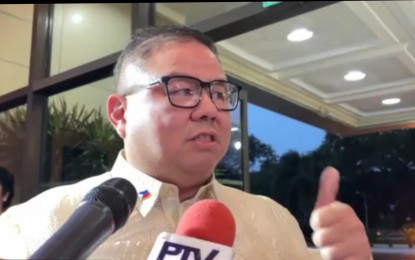 <p><strong>ON POINT.</strong> Agricultural Secretary Francisco Tiu Laurel Jr. says all pressing issues in the agriculture sector were discussed during the third State of the Nation Address (SONA), in an ambush interview on Monday (July 22, 2024). He also disclosed other orders of President Ferdinand R. Marcos Jr. which were not included in the SONA. <em>(Screengrab)</em></p>