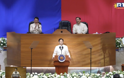 <p>President Ferdinand R. Marcos Jr. <em>(Screengrab from RTVM)</em></p>