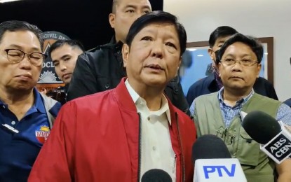 <p>President Ferdinand R. Marcos Jr. <em>(Malacañang Press Corps Photo)</em></p>