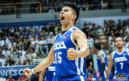 <p><strong>43rd WILLIAM JONES CUP WINNER. </strong>Kiefer Ravena reacts after Strong Group-Pilipinas beat host Chinese Taipei, 83-79, in overtime in the final of the 44th William Jones Cup on July 21, 2024. It was the seventh title for the Philippines. <em>(Contributed photo) </em></p>