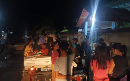 <p><strong>EVACUATION.</strong> Women and children in Canlaon City, Negros Oriental flee their homes immediately after the eruption of Mt. Kanlaon on June 3, 2024. Safe spaces for these vulnerable sectors are already in place in evacuation centers in that mountain city. <em>(Photo courtesy of Salta Canlaon Official Facebook page)</em></p>