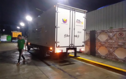 <p><strong>RELIEF OPS</strong>. The Philippine Postal Corporation’s delivery truck ready to help in the relief and rescue missions of the Office of Civil Defense. Chairman and Postmaster General/CEO Mike Planas on Thursday (July 25) said the mail vehicles have been prepositioned to help in the rescue and relief efforts. <em>(Photo courtesy of the Post Office)</em></p>