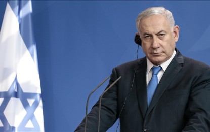 <p>Israeli Prime Minister Benjamin Netanyahu <em>(Anadolu)</em></p>