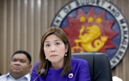 <p>Budget Secretary Amenah Pangandaman. <em>(File photo)</em></p>