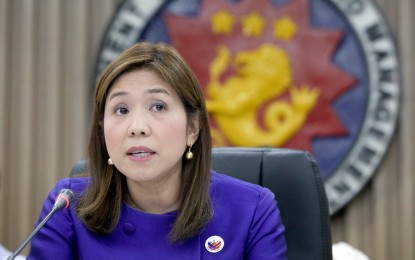 <p>Budget Secretary Amenah Pangandaman <em>(PNA photo by Yancy Lim)</em></p>