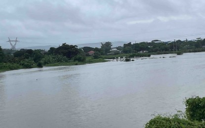 <p><strong>DISASTER</strong>. Flooded ricefield in a photo taken on July 25, 2024 in Laoag City, Ilocos Norte. The Department of Agriculture recorded PHP219.8 million worth of production losses due to the southwest monsoon enhanced by Super Typhoon Carina as of July 31, 2024. <em>(PNA file photo by Leilanie Adriano)</em></p>