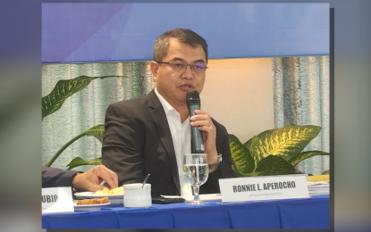 <p><strong>NUKE ENERGY.</strong> Meralco executive vice president and chief operations officer Ronnie Aperocho answers questions from the press in a media briefing at Meralco headquarters in Pasig City on July 29, 2024. Meralco said the company remains keen in exploring nuclear energy to support the 1,200-megawatt nuclear energy goals of the government by 2032. <em>(PNA photo by Kris M. Crismundo)</em></p>